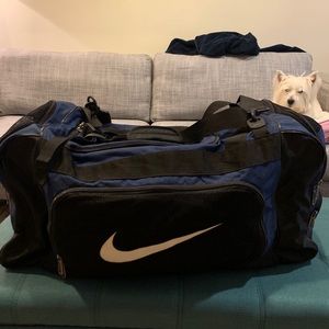 Large Nike Duffel Travel or Gym Bag